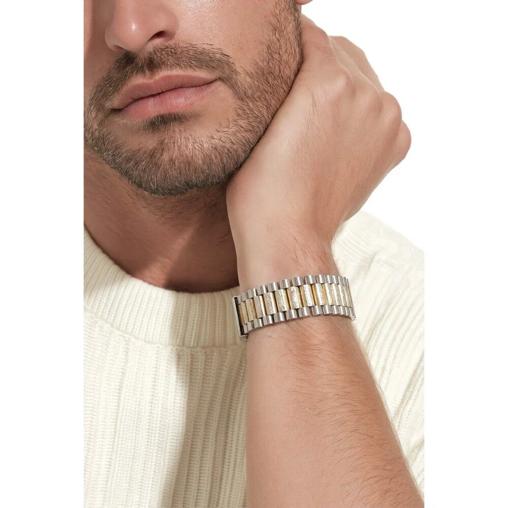 Sterling silver bracelet mens